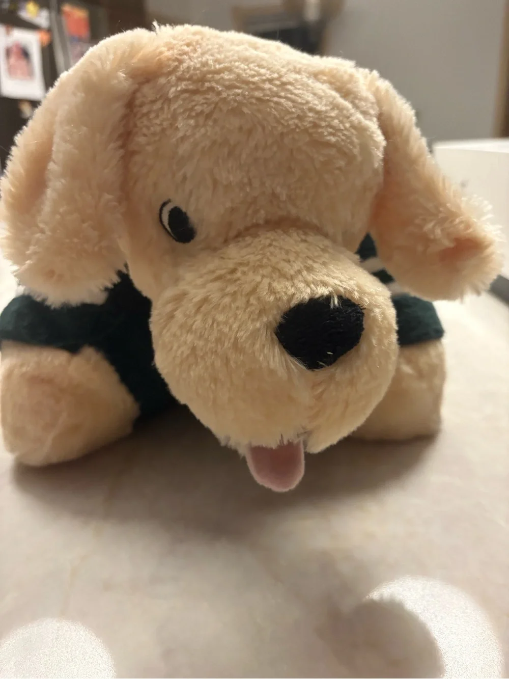 2009 Michigan State Golden Retriever Pillow Pet - discontinued